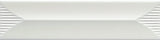 Emser Euphoria Arrow 3"x12"  Pearl