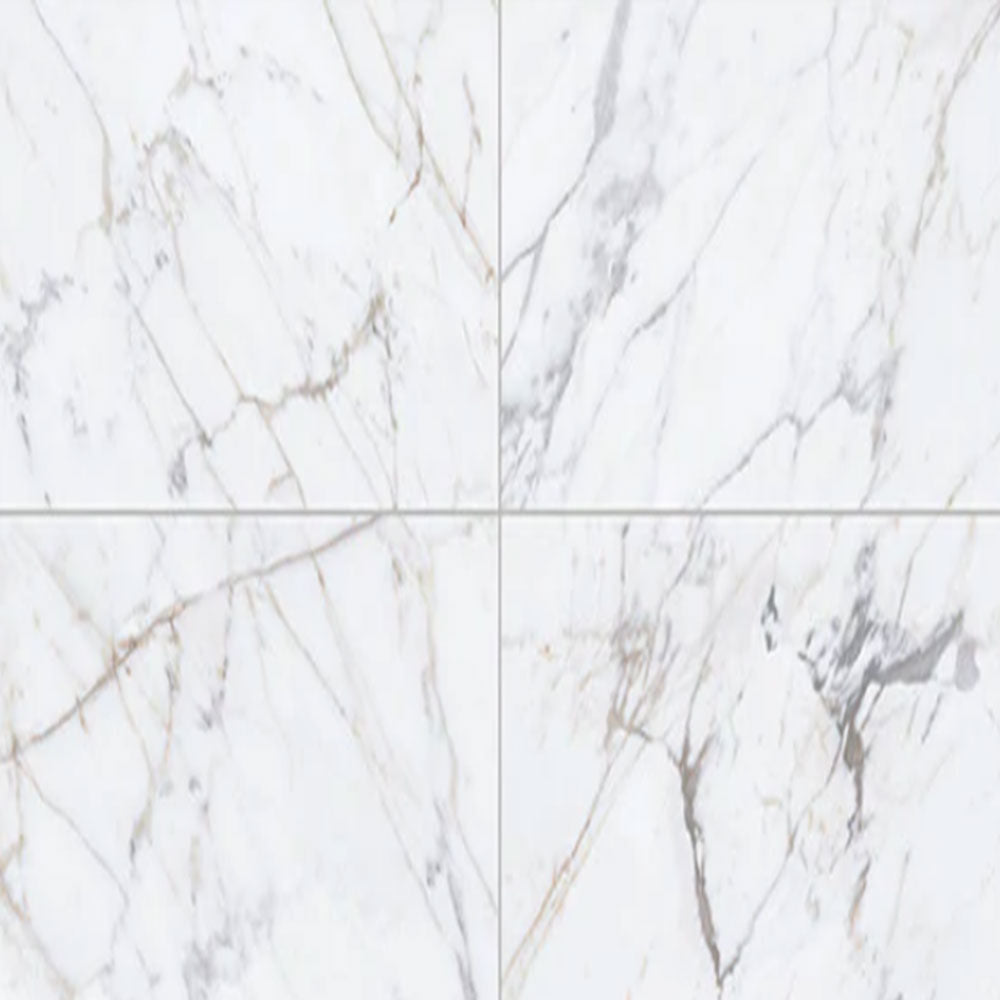 Daltile Marble Attache Lavish 24" x 24" Matte Golden Reverie