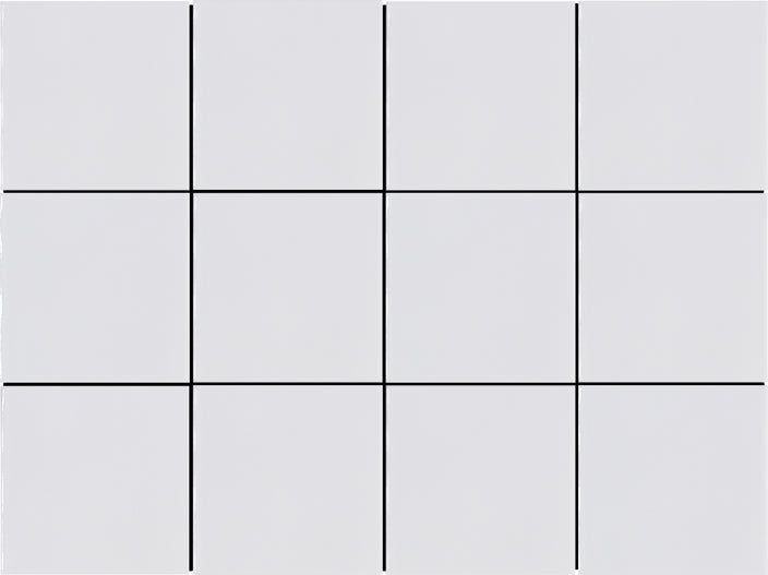 Emser Kaze 12"x16" Mosaic 3.86"X3.86" Matte White