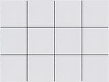 Emser Kaze 12"x16" Mosaic 3.86"X3.86" Matte White