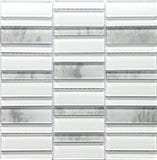 Emser La Vie 12"x12" Mosaic White