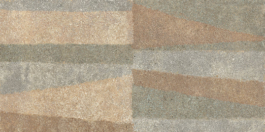 Emser Levata 23" X 47" Brushed  Slim Deco Mista