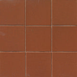Bedrosians Metropolitan 6" x 6" Quarry Tile Non-Abrasive Mayflower Red