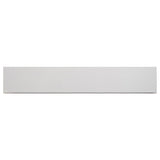 MS International Aria 3" x 18" Bullnose Polished Bianco