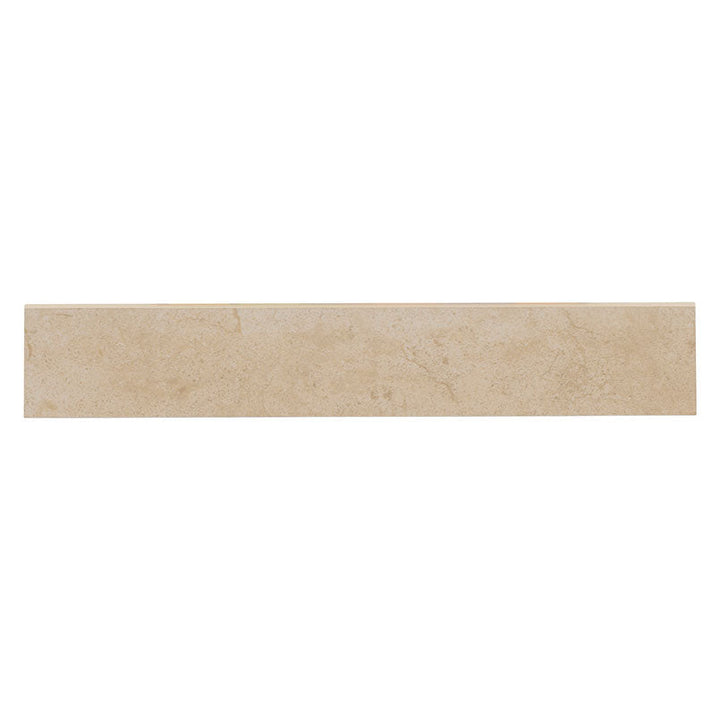 MS International Aria 3" x 18" Bullnose Polished Cremita