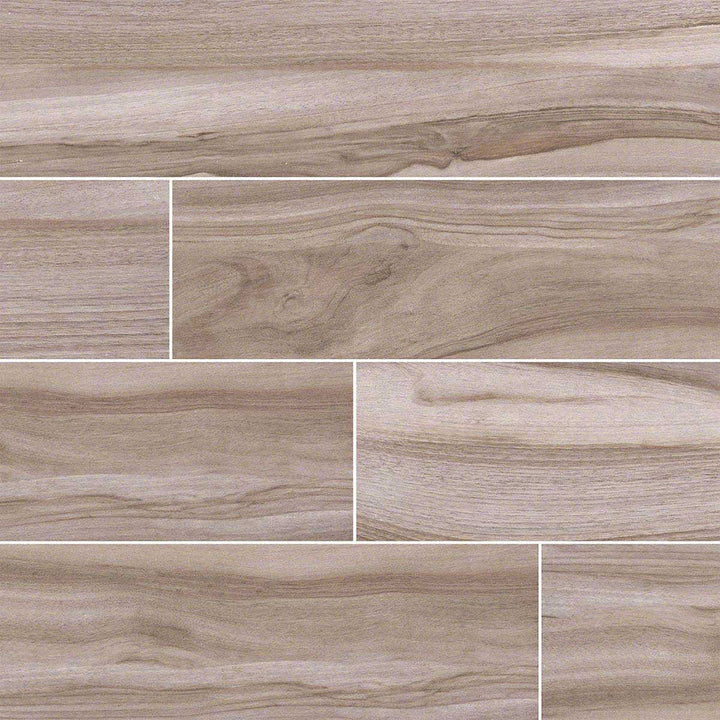 MS International Aspenwood 9" x 48" Matte Ash