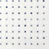 MS International Decorative Mosaic 12" x 12" Basketweave Azula