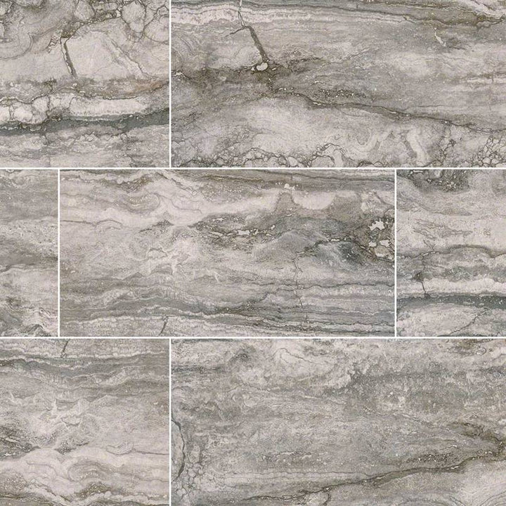 MS International Bernini 12" x 24" Matte Carbone