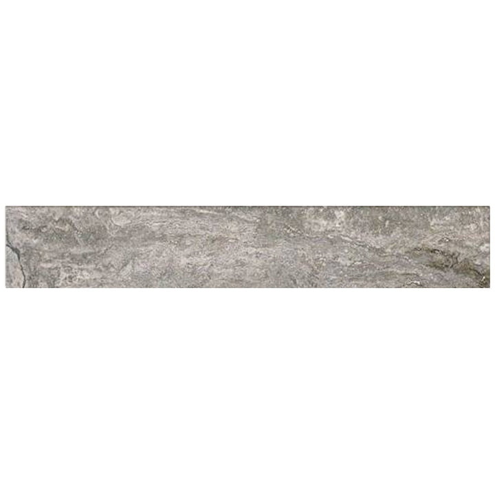 MS International Bernini 3" x 18" Bullnose Polished Carbone