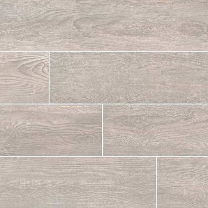 MS International Caldera 8" x 47" Rectified Matte Grigia