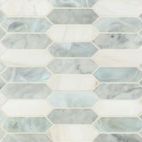 MS International Decorative Mosaic 12" x 12" Picket Cienega Springs