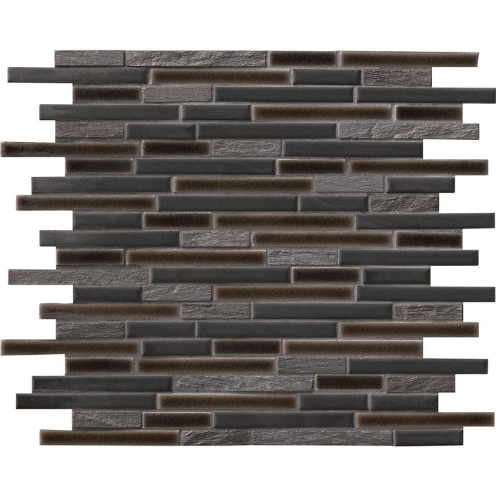 MS International Decorative Mosaic 12" x 12" Interlocking Titan