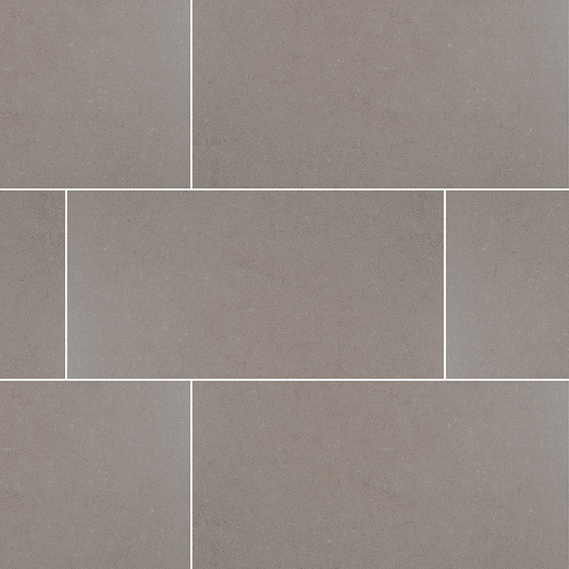 MS International Dimensions 12" x 24" Matte Gris
