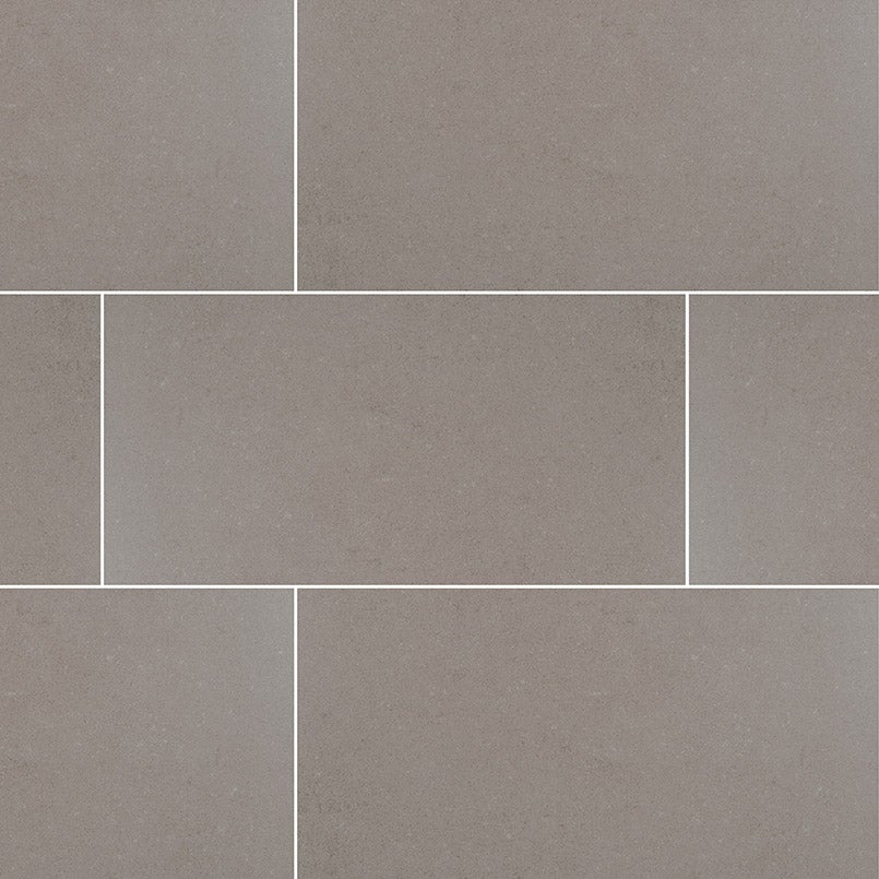 MS International Dimensions 24" x 48" Matte Gris