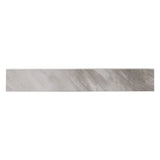 MS International Eden 4" x 24" Bullnose Polished Bardiglio