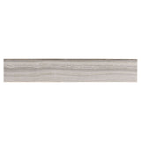 MS International Eramosa 3" x 18" Bullnose Matte Silver