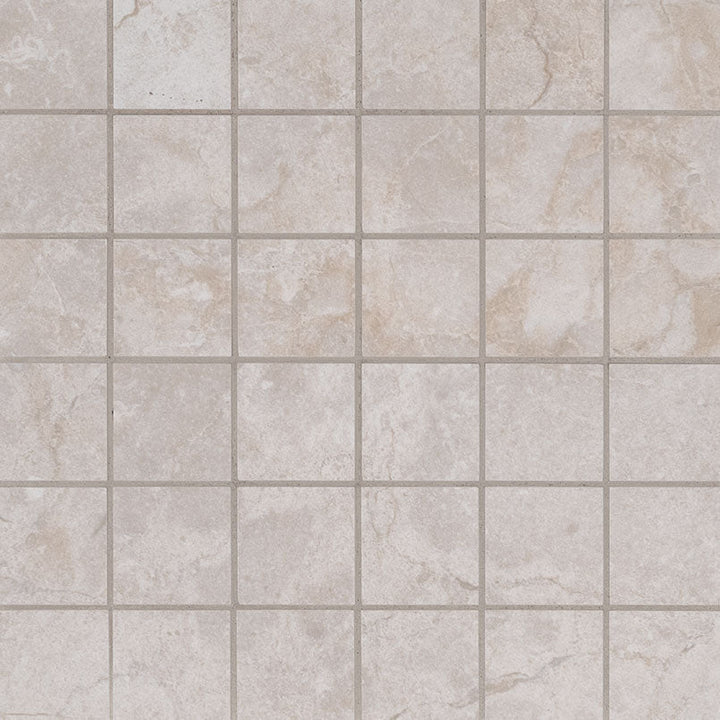 MS International Ansello 2" x 2" Mosaic Matte Ivory