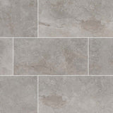 MS International Ansello 12" x 24" Matte Grey