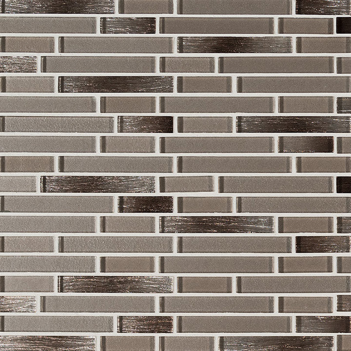 MS International Decorative Mosaic 12" x 12" Interlocking Champagne Blend