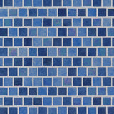 MS International Decorative Mosaic 12" x 12" Penny Square 1" x 1" Hawaiian Sky