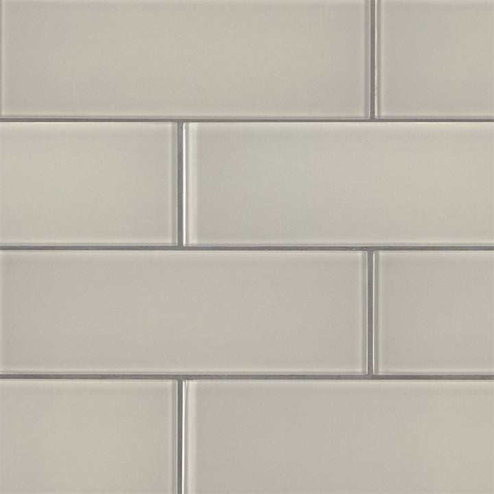 MS International Decorative Mosaic 12" x 12" Subway 3" x 9" Snowcap White