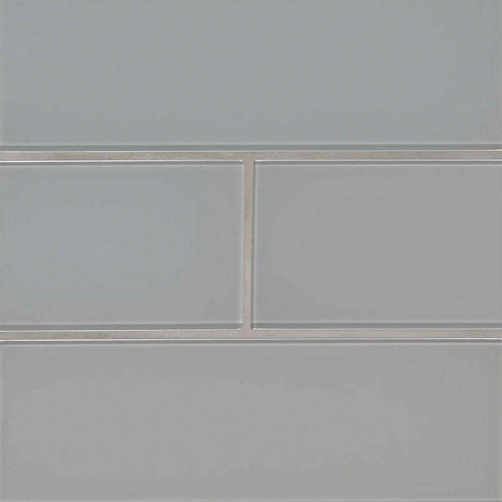 MS International Decorative Mosaic 12" x 12" Subway 4" x 12" Oyster Gray