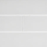 MS International Decorative Mosaic 12" x 12" Subway 4" x 12" Ice Glass