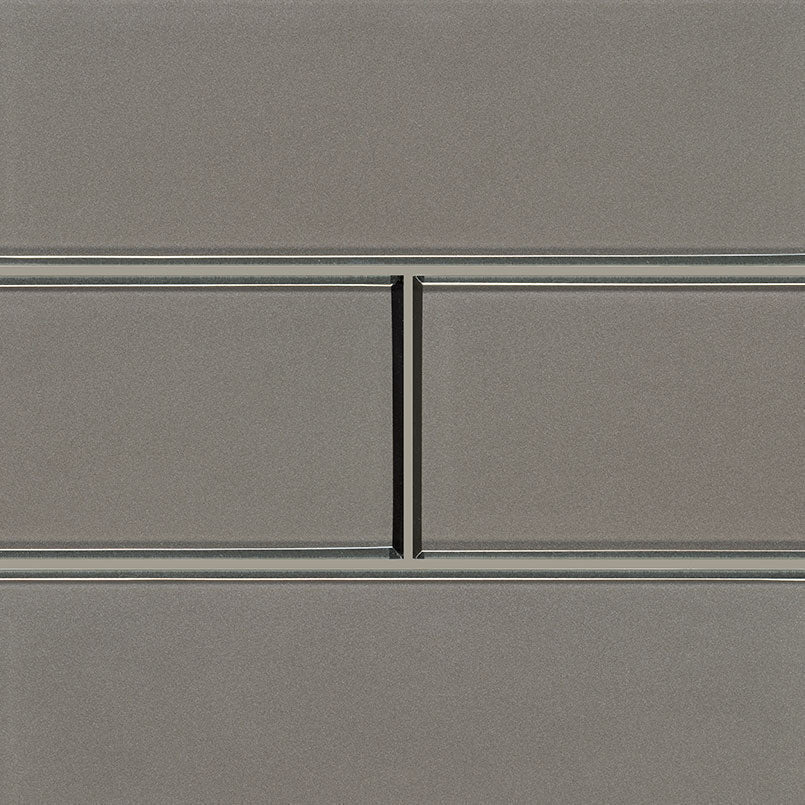 MS International Decorative Mosaic 12" x 12" Subway 4" x 12"  Champagne
