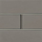 MS International Decorative Mosaic 12" x 12" Subway 4" x 12"  Champagne