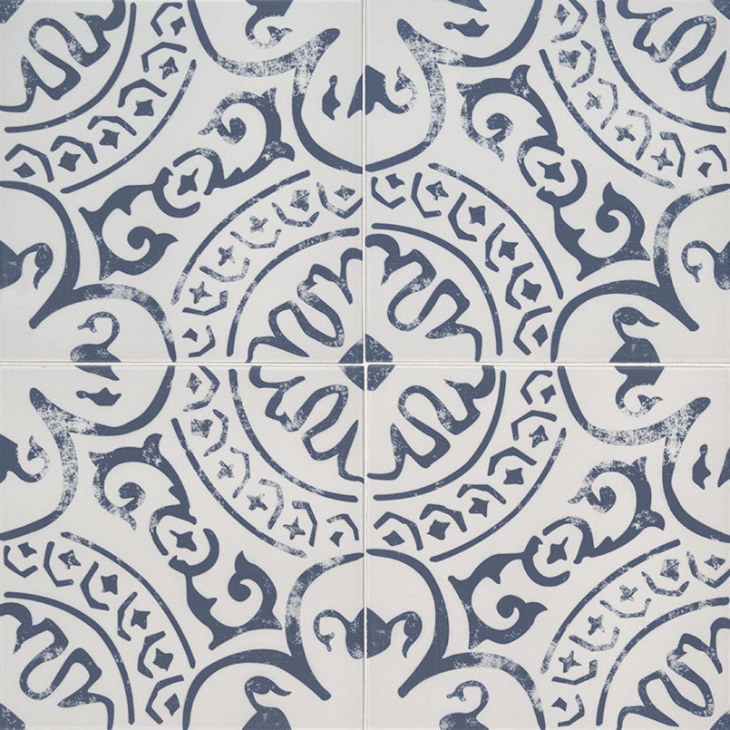 MS International Kenzzi 8" x 8" Matte Indigo