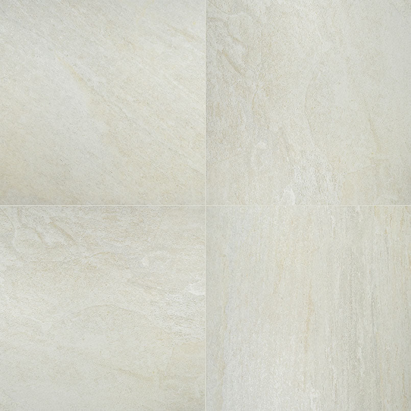 MS International Legions 24" x 24" Matte Quartz White
