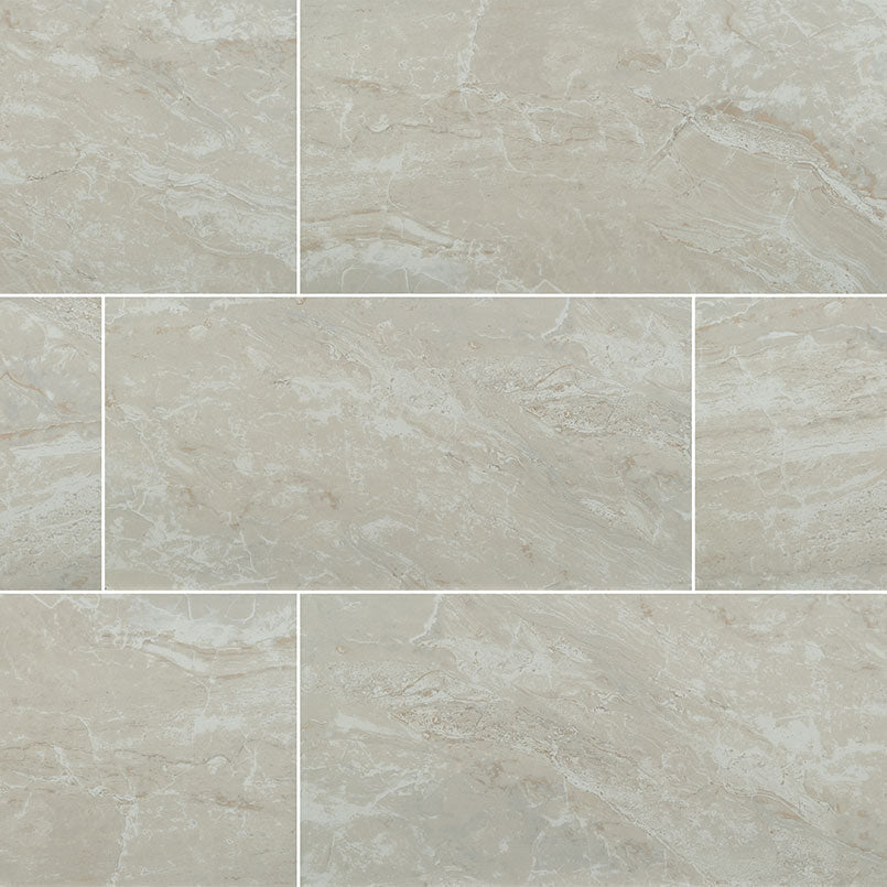 MS International Onyx 12" x 24" Polished Ivory