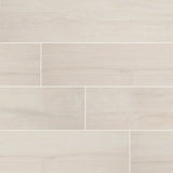 MS International Palmetto 6" x 36" Matte Bianco