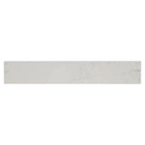 MS International Pietra 3" x 18" Bullnose Polished Carrara