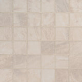 MS International Praia 2" x 2" Mosaic Matte Crema