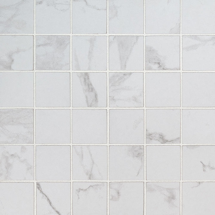 MS International Praia 2" x 2" Mosaic Matte Carrara