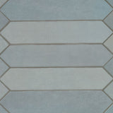 MS International Renzo 12" x 12" Pickett 2.5" x 13" Glossy Sky