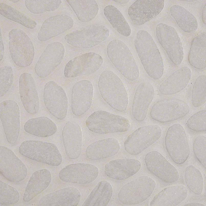 MS International Rio Lago 12" x 12" Pebble White