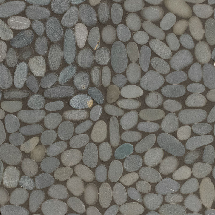 MS International Rio Lago 12" x 12" Pebble Sliced Island