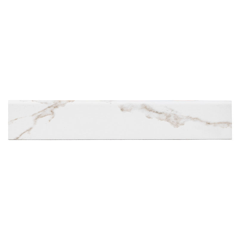 MS International Savoy 3" x 24" Bullnose Matte Crema