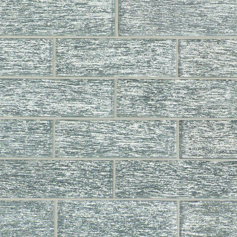 MS International Decorative Mosaic 12" x 12" Subway 2" x 6" Chilcott Bright 