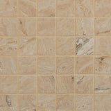 MS International Veneto 12" x 12" Mosaic 2" x 2" Sand