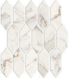 Marazzi Marble Obsession 2" x 5" Picket Satin Calacatta Gold