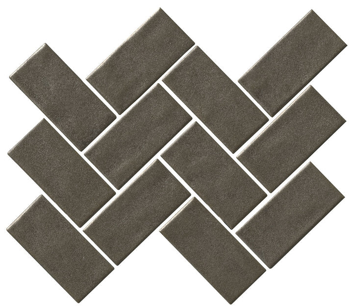 Marazzi Artezen 2" X 4" Herringbone Metallic Vibe