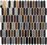 Marazzi Coastal Effects 11" X 12" Picket Onyx