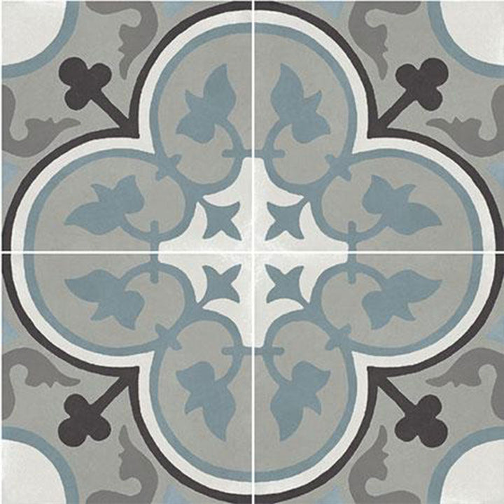 Marazzi D Segni Color 8" X 8" Deco Lily
