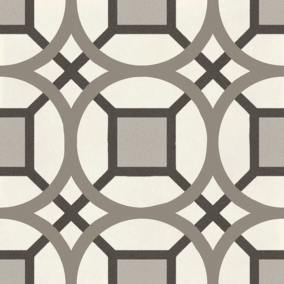 Marazzi D Segni 8" X 8" Deco Kaleido Sand Blend