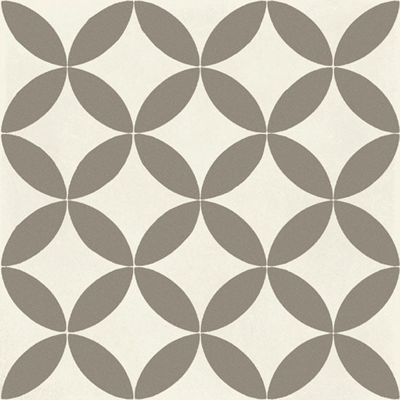 Marazzi D Segni 8" X 8" Deco Stella Mud Blend