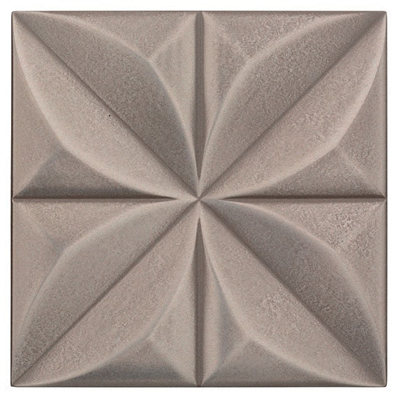 Marazzi Geometal 6" X 6" Floret Nickel