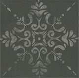 Marazzi Moroccan Concrete 8" X 8" Deco Aziza - Terra Cotta